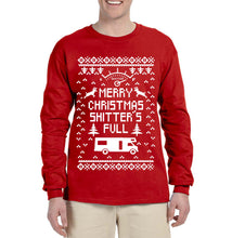 Merry Christmas Shitters Full Ugly Christmas Sweater Shirt Christmas Sweater Longsleeve Shirt Funny Christmas Tee Ugly Xmas Shirt