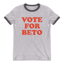 Vote for Beto O'Rourke Ringer Men's White T-Shirt