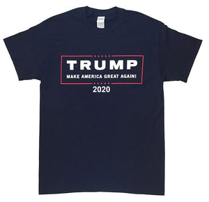 Donald Trump Make America Great Again 2020 T shirt Navy