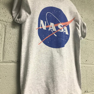 NASA Meatball Heather Gray T shirt