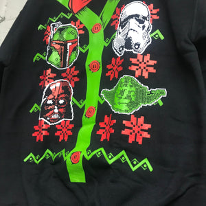 Star Wars Men's Ugly Christmas Sweatshirt Black