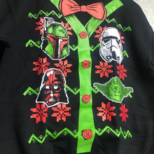 Star Wars Youth's Ugly Christmas Sweatshirt Black
