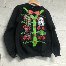 Star Wars Men's Ugly Christmas Sweatshirt Black