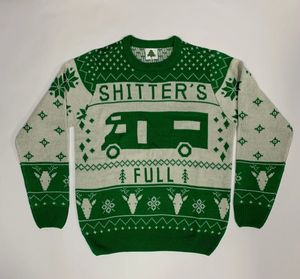 Christmas Vacation Shitter's Full Ugly Christmas Sweater