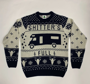 Christmas Vacation Shitter's Full Ugly Christmas Sweater