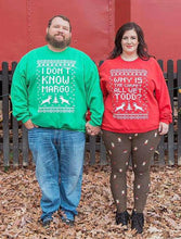 Matching Sweatshirts Why Is The Carpet All Wet Todd I Don't Know Margo Christmas Parties Holiday Sweatshirt Unisex Sweatshirts