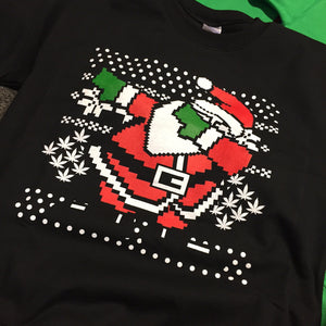 Dabbing Santa Ugly Christmas Sweater Dabbing Santa Sweatshirt Dabbing Santa Men's Crewneck Sweatshirt Christmas Gift Xmas Shirt