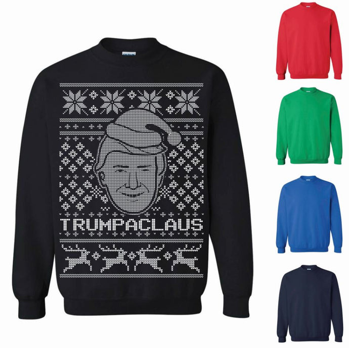 Donald Trump Trumpaclaus Ugly Christmas Sweater Christmas Sweatshirt