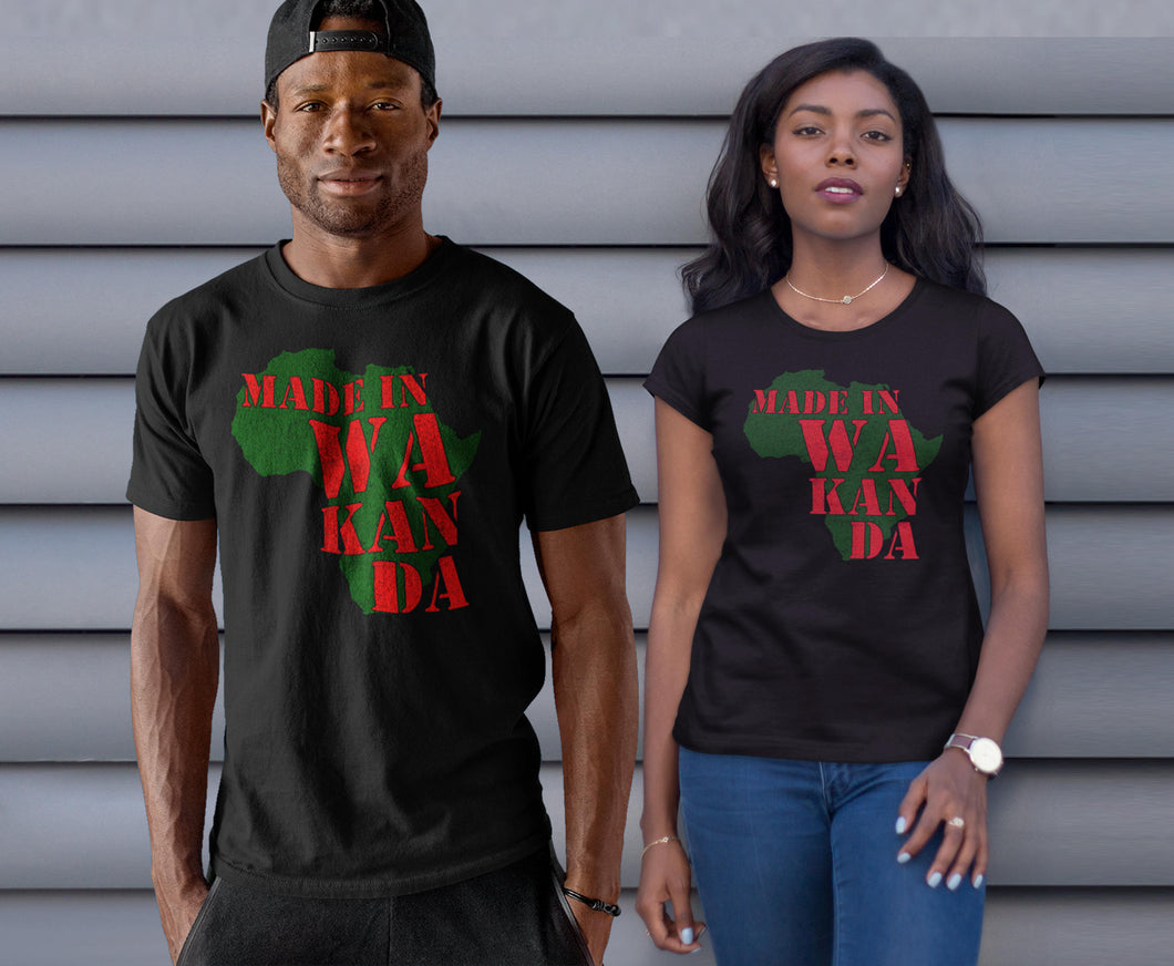 Made in Wakanda Shirt T-Shirt wakanda Shirt , black panther Shirt Men Women Kid T shirt
