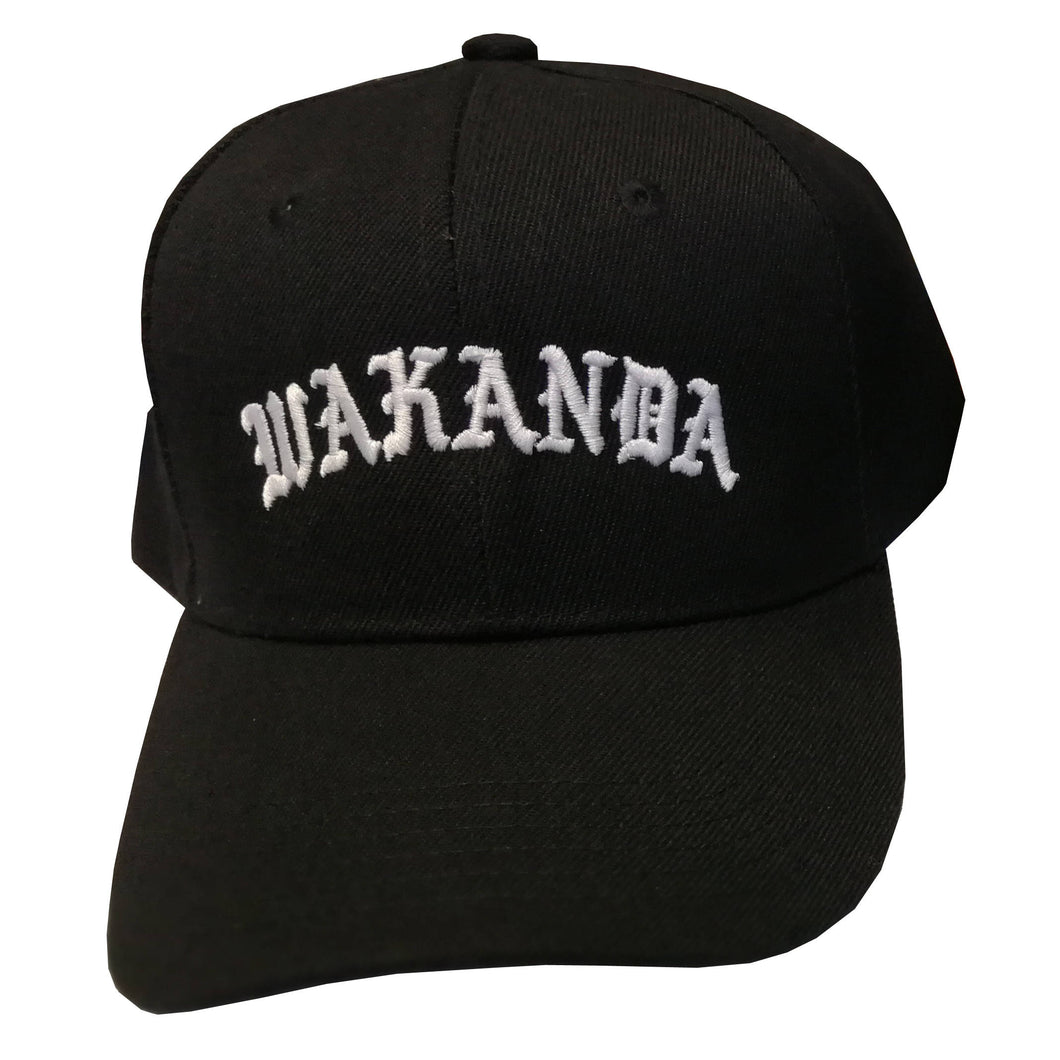 Wakanda Hat Wakanda Cap Black Panther Hat Black Panther Cap Black Hat