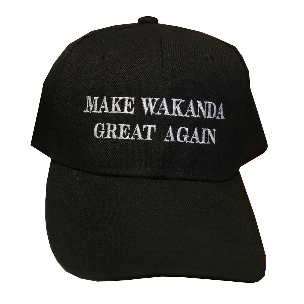Make Wakanda Great Again Wakanda Hat Wakanda Cap Black Panther Hat Black Panther Cap Black Hat