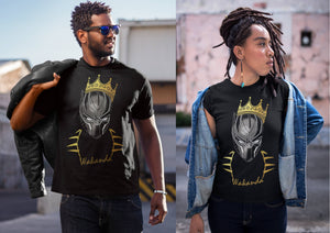 Black Panther Nortorious Big King Mashup Wakanda Men Women Kid Shirt T shirt