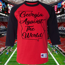 Georgia Against The World Georgia Fan Raglan shirt