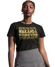 Wakanda Forever Gold Foil  Shirt T-Shirt wakanda Shirt , black panther Shirt Men Women Kid T shirt