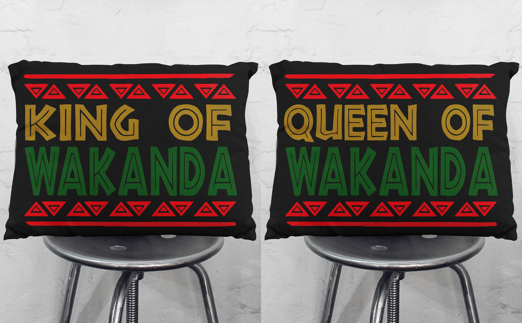 Black Panther Pillow case, Wakanda Pillow case Standard Size, Wakanda PillowCases