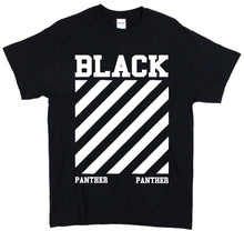 Black Panther Wakanda Off White Parody Street Wear Men T shirt