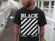 Black Panther Wakanda Off White Parody Street Wear Men T shirt