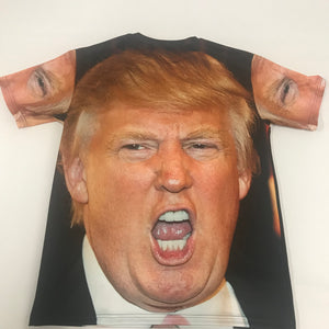 Donald Trump All over Printing - Custom Cut and Sew T shirt Funny Trump T shirt Men's T Shirt