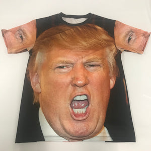 Donald Trump All over Printing - Custom Cut and Sew T shirt Funny Trump T shirt Men's T Shirt