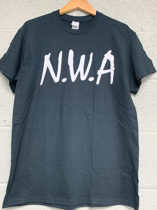 NWA Men Black T shirt