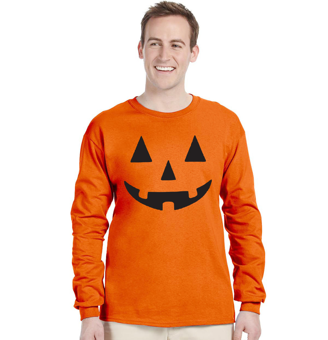 JACK O' LANTERN PUMPKIN Halloween Costume Long sleeve Shirt