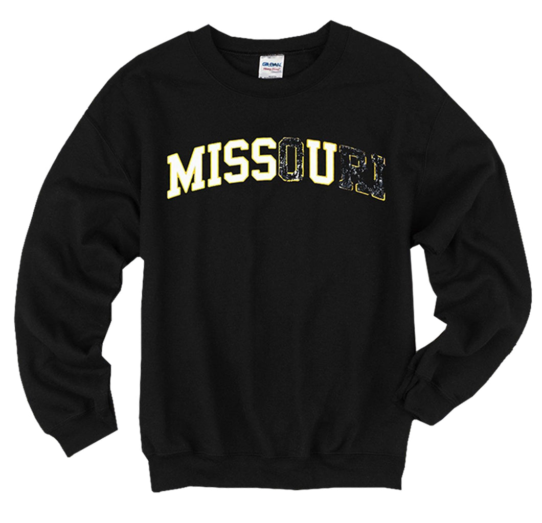 Drake Missouri Miss U Men's Black Sweatshirt