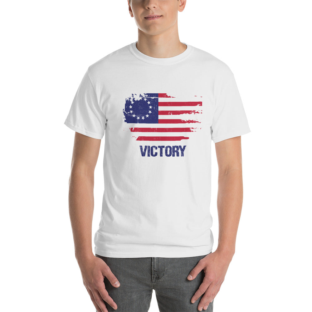Betsy Ross American Flag Victory T-Shirt