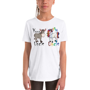 Your Uncle My Uncle Unicorn T-Shirt Youth Short Sleeve T-Shirt
