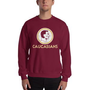 Washington Caucasians Redskins Funny Men's Sweatshirt
