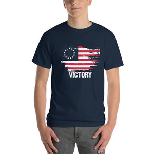 Betsy Ross American Flag Victory T Shirts
