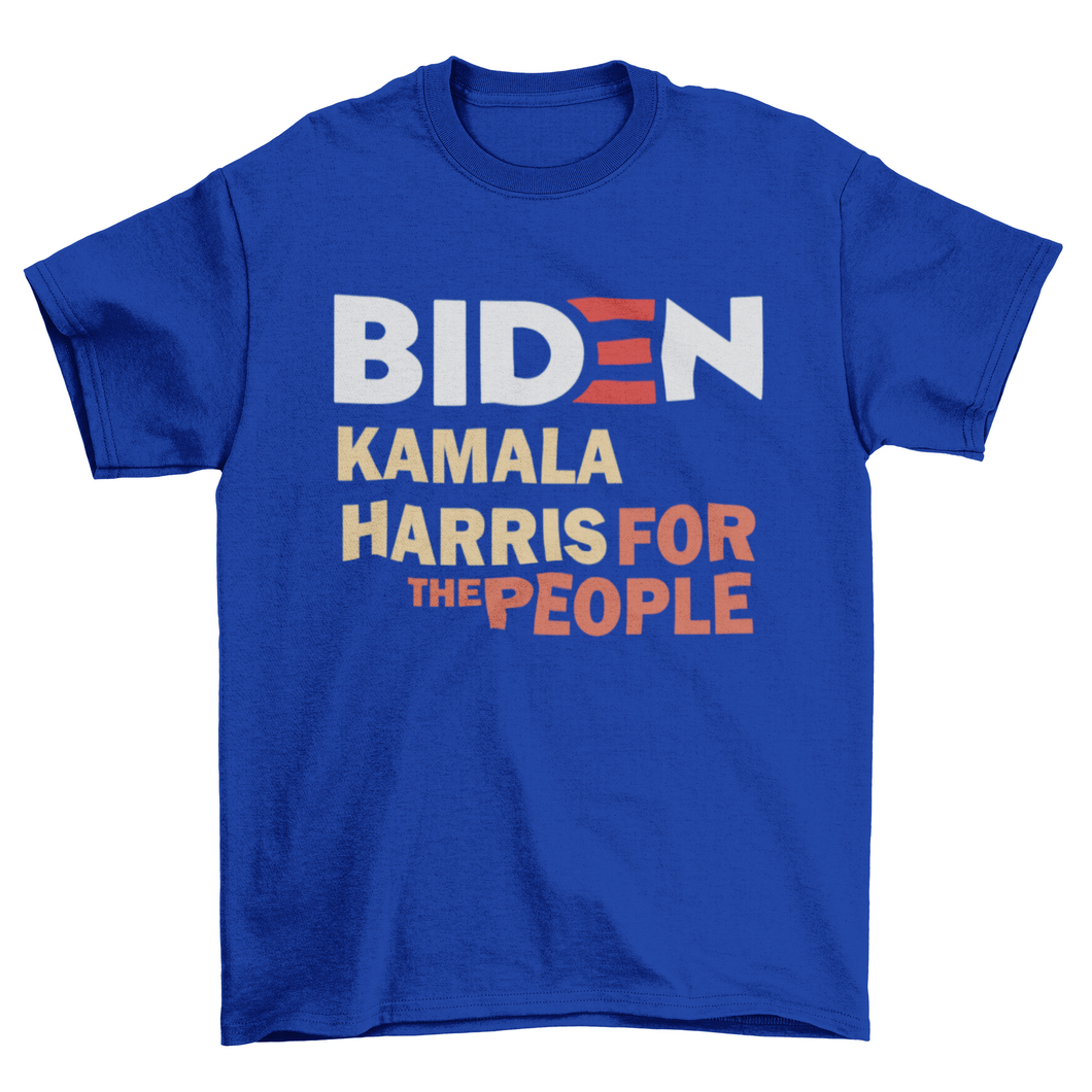 Biden Kamala Harris For The People 2020 Unisex Mens T-Shirt