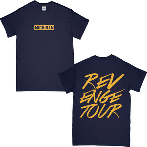 Michigan Revenge Tour T-Shirt Navy