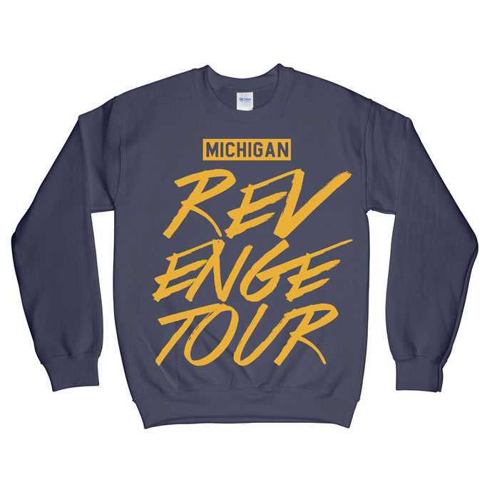 Michigan Revenge Tour Sweatshirt Navy